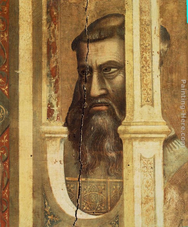 Giotto Ognissanti Madonna [detail 1]